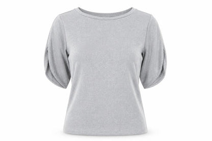 Womens UK Size S Reiss Silver Basic Blouse