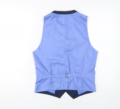 Penguin Men's Blue Suit Waistcoat 36S Formal