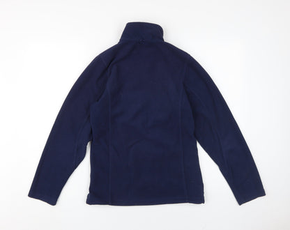 Gelert Women's Blue Fleece Mid-Length Jacket M