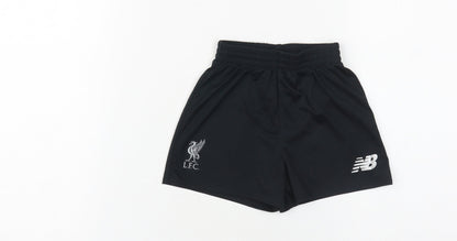 New Balance Boys Black Sports Shorts 12-18 Months