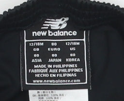 New Balance Boys Black Sports Shorts 12-18 Months