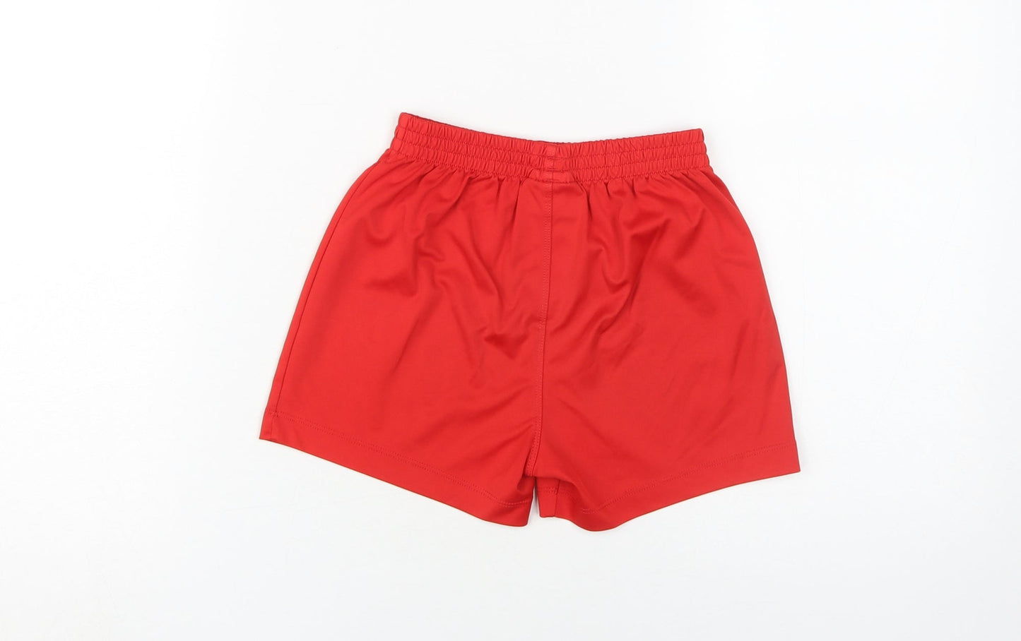 New Balance Boys Red Athletic Football Shorts 4-5 Years
