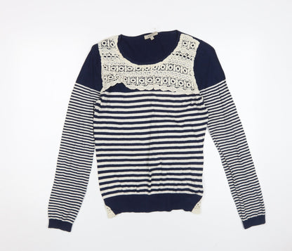 Womens UK Size S Ken Blue Pullover Jumper