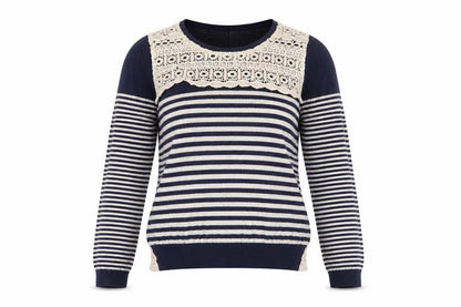 Womens UK Size S Ken Blue Pullover Jumper