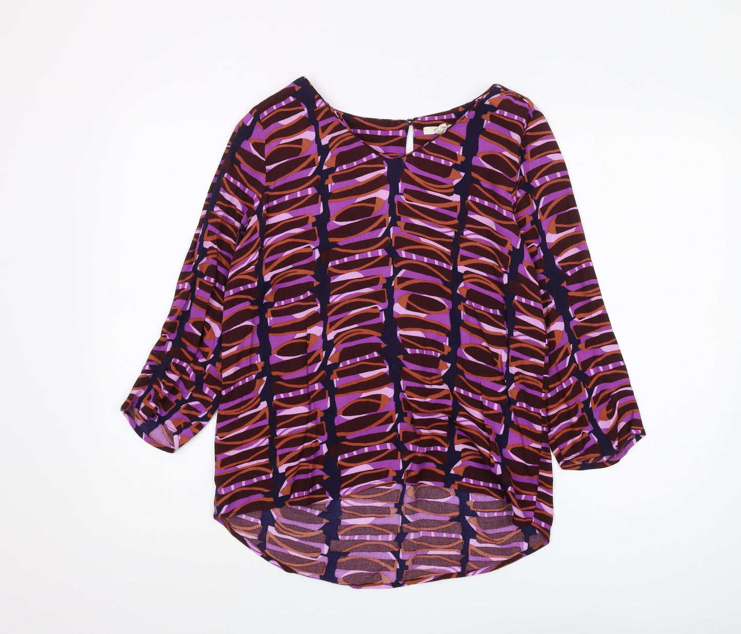 Womens UK Size 12 White Stuff Purple  Blouse