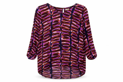 Womens UK Size 12 White Stuff Purple  Blouse
