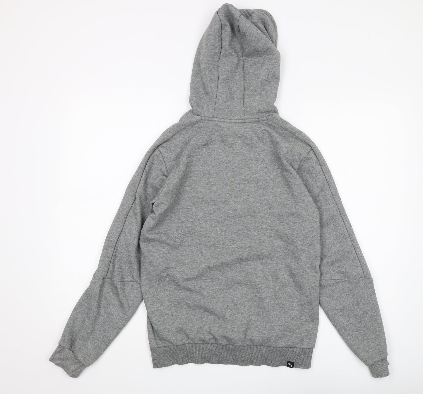 Puma Boys Grey Pullover Hoodie XL with Logo Accent