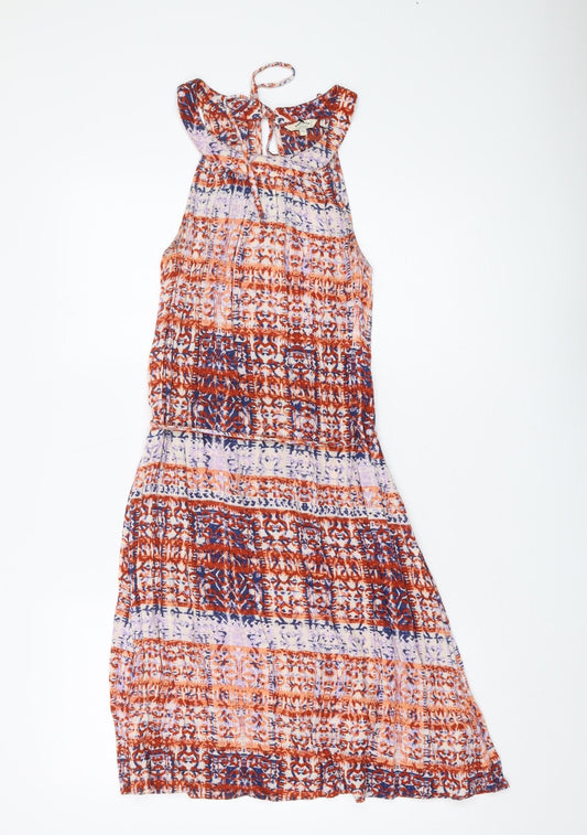 FatFace Women's Multicoloured Midi Shift Dress