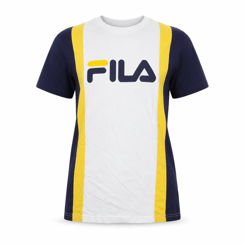 Unisex Adults UK Size 2XS FILA Multicoloured Basic T-Shirt