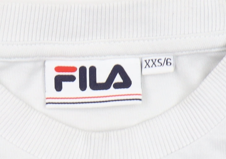 Unisex Adults UK Size 2XS FILA Multicoloured Basic T-Shirt