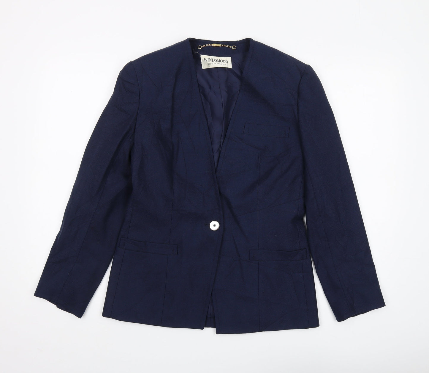 Windsmoor Women's Blue Blazer, Size 10, Lined