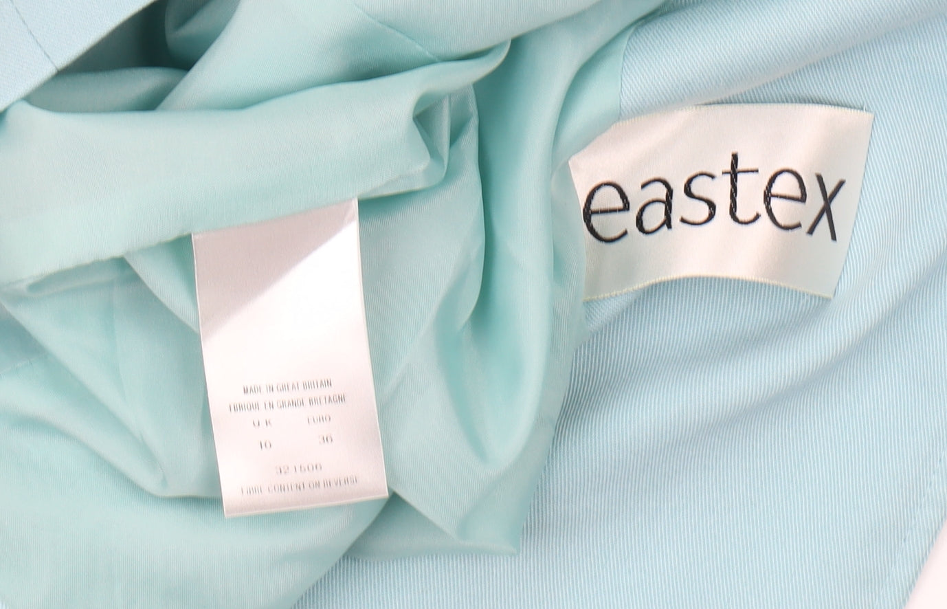 Eastex Women's Blue Suit Jacket - Size 10, Classic Fit