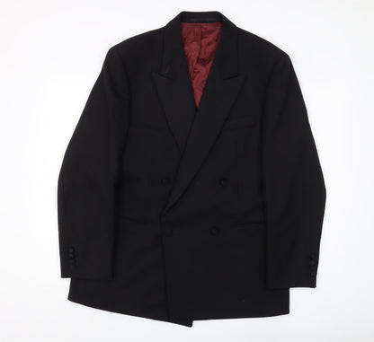 Mens UK Size 42 Moss Bros  Black Suit Jacket