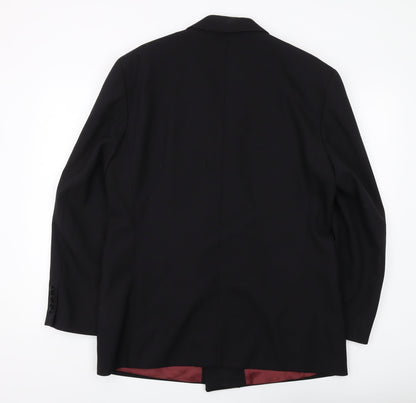 Mens UK Size 42 Moss Bros  Black Suit Jacket