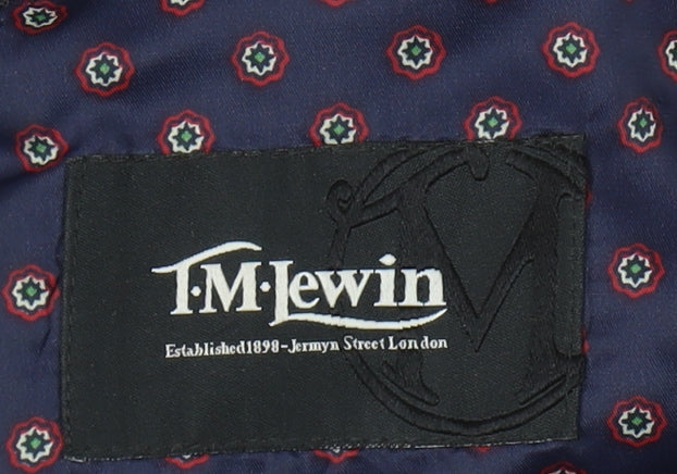Mens UK Size 38 T.M.Lewin Regular Grey Suit Jacket