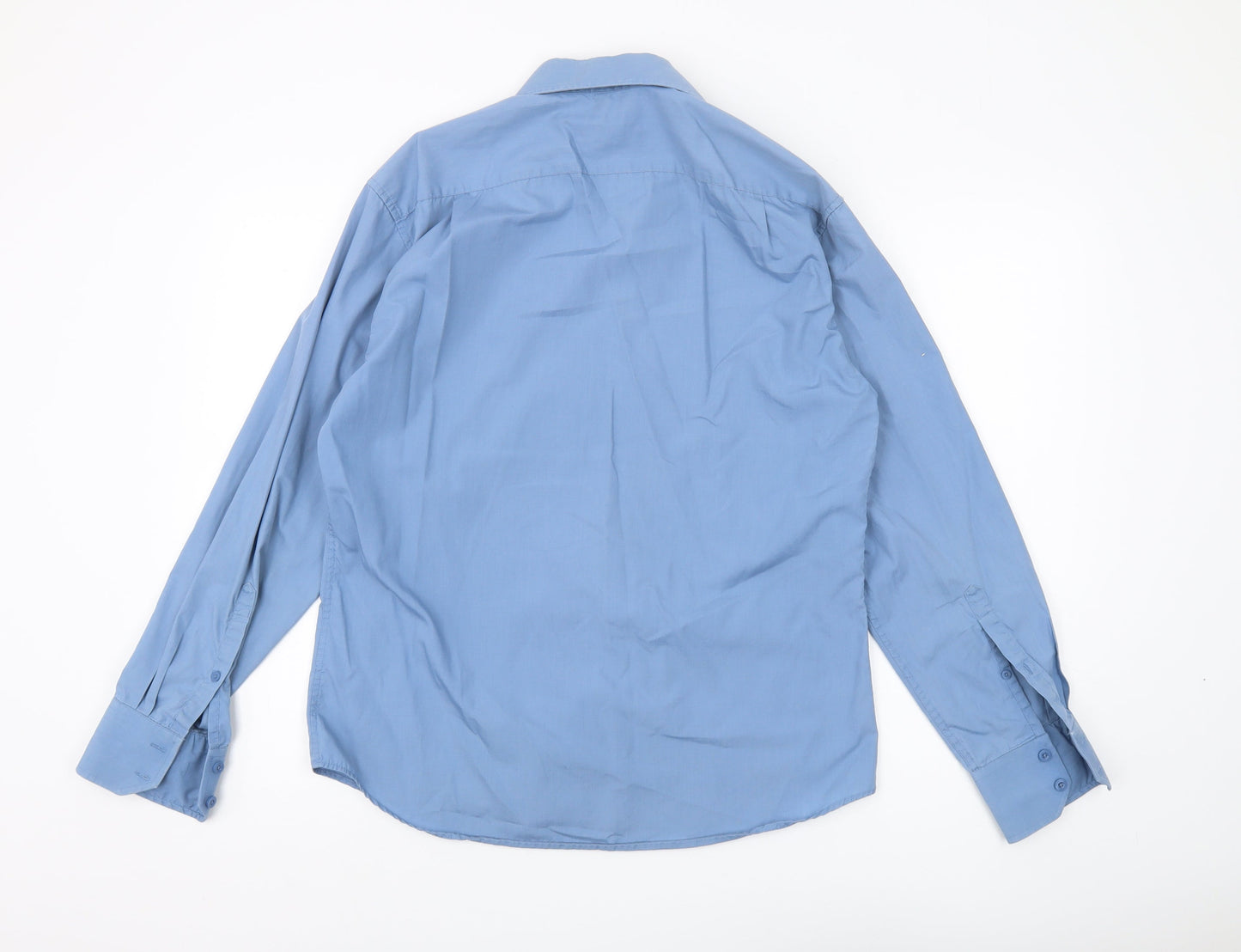 Ben Sherman Men's Blue Regular Fit Long Sleeve Shirt