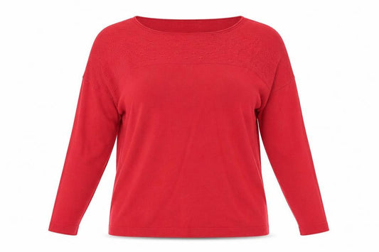Womens UK Size 16 s.Oliver Red Pullover Jumper