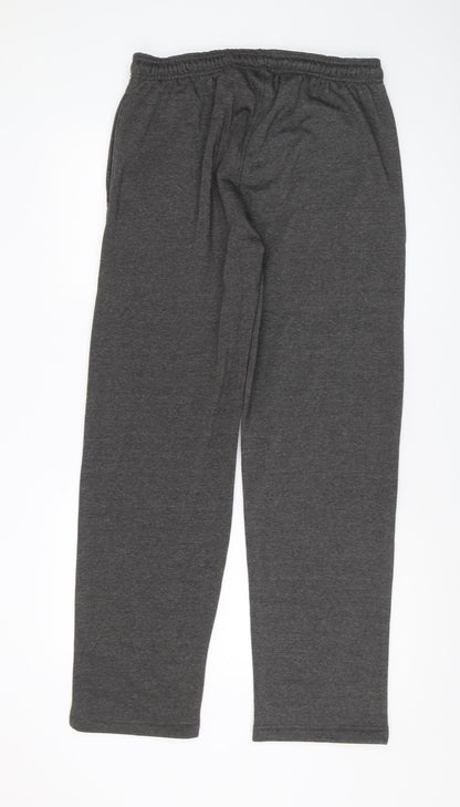 Rydale Men's Grey Sweatpants L Casual Elastic Waist