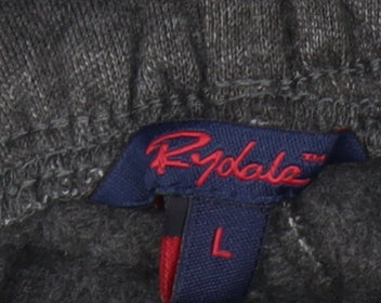 Rydale Men's Grey Sweatpants L Casual Elastic Waist