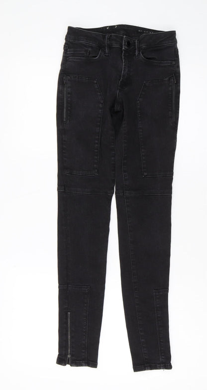AllSaints Women's Black Skinny Jeans XS