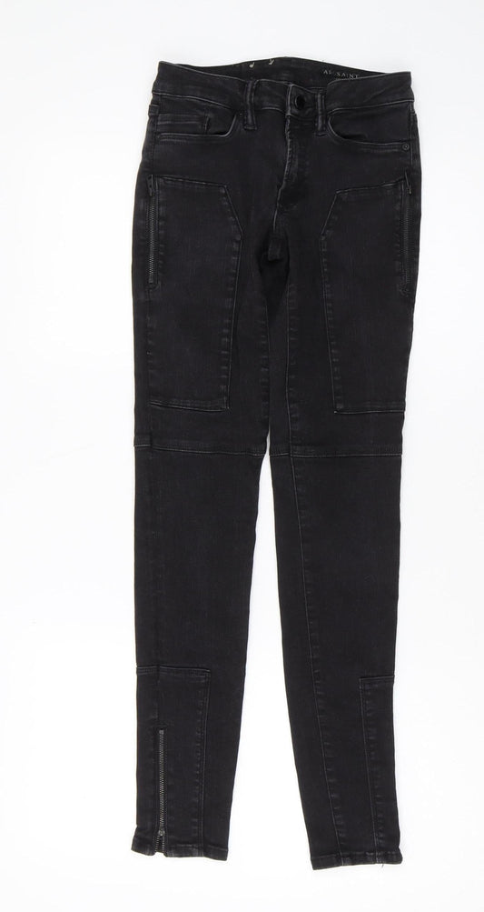 AllSaints Women's Black Skinny Jeans XS