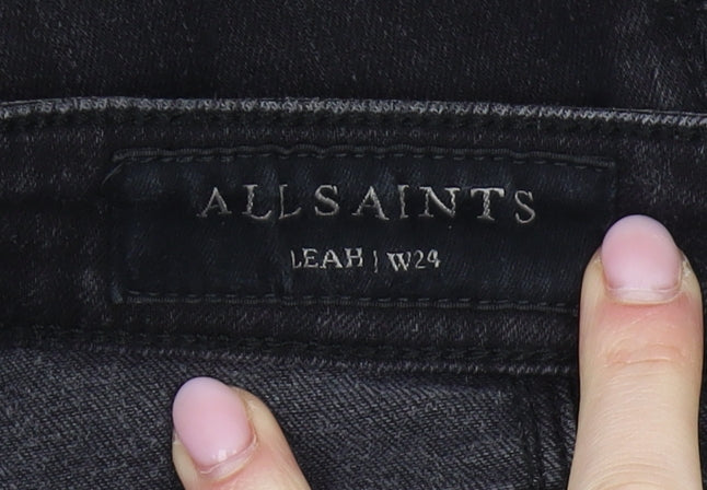 AllSaints Women's Black Skinny Jeans XS