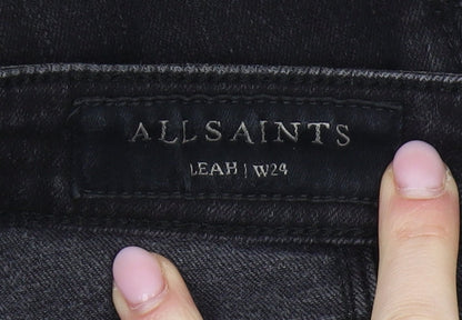 AllSaints Women's Black Skinny Jeans XS