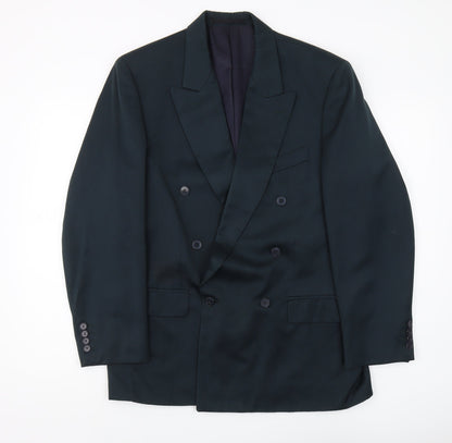 Mens UK Size 40 Pierre Cardin Regular Blue Suit Jacket