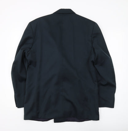 Mens UK Size 40 Pierre Cardin Regular Blue Suit Jacket