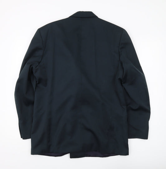 Mens UK Size 40 Pierre Cardin Regular Blue Suit Jacket