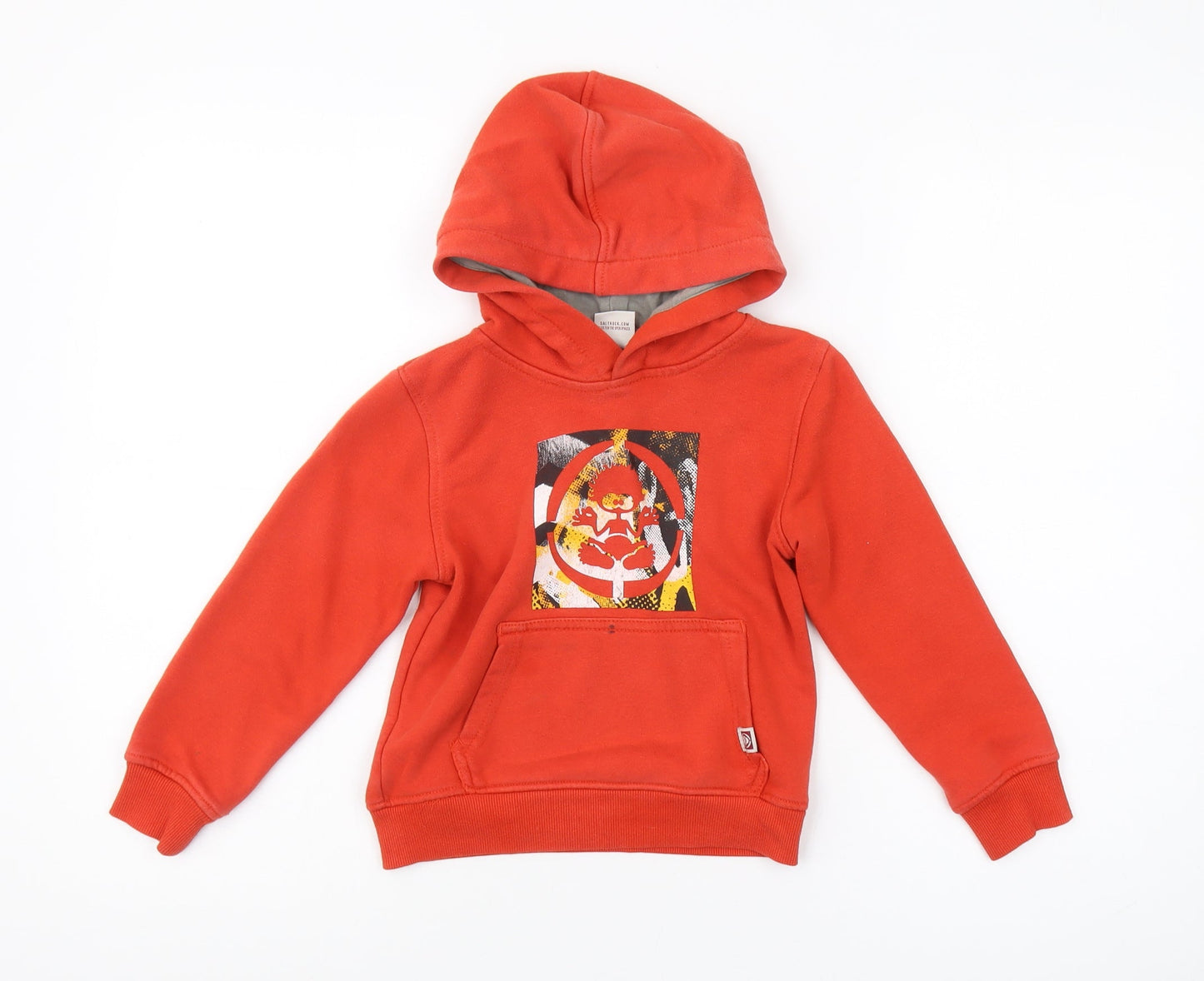 Saltrock Boys Red Pullover Hoodie 2-3 Years Graphic Print