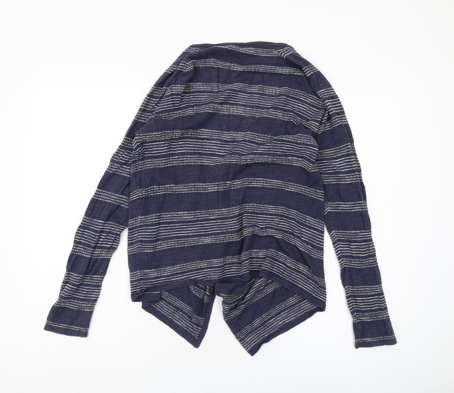 Womens UK Size 10 FatFace Blue Cardigan Jumper