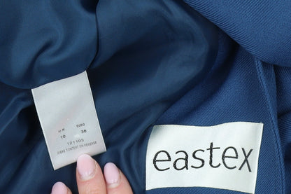 Eastex Women's Blue Suit Jacket Size 10, Regular Fit