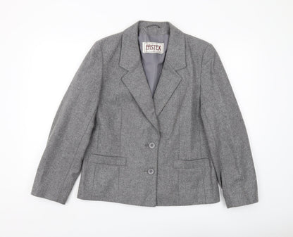 Womens UK Size 12 Eastex Grey Basic Jacket