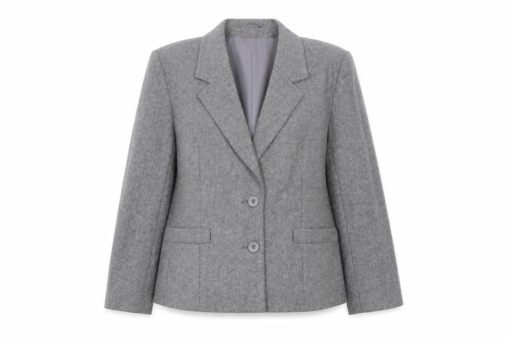 Womens UK Size 12 Eastex Grey Basic Jacket