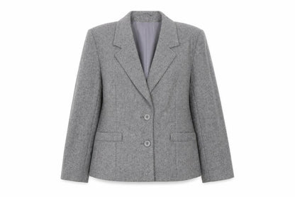Womens UK Size 12 Eastex Grey Basic Jacket