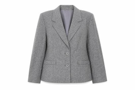 Womens UK Size 12 Eastex Grey Basic Jacket