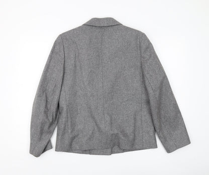 Womens UK Size 12 Eastex Grey Basic Jacket