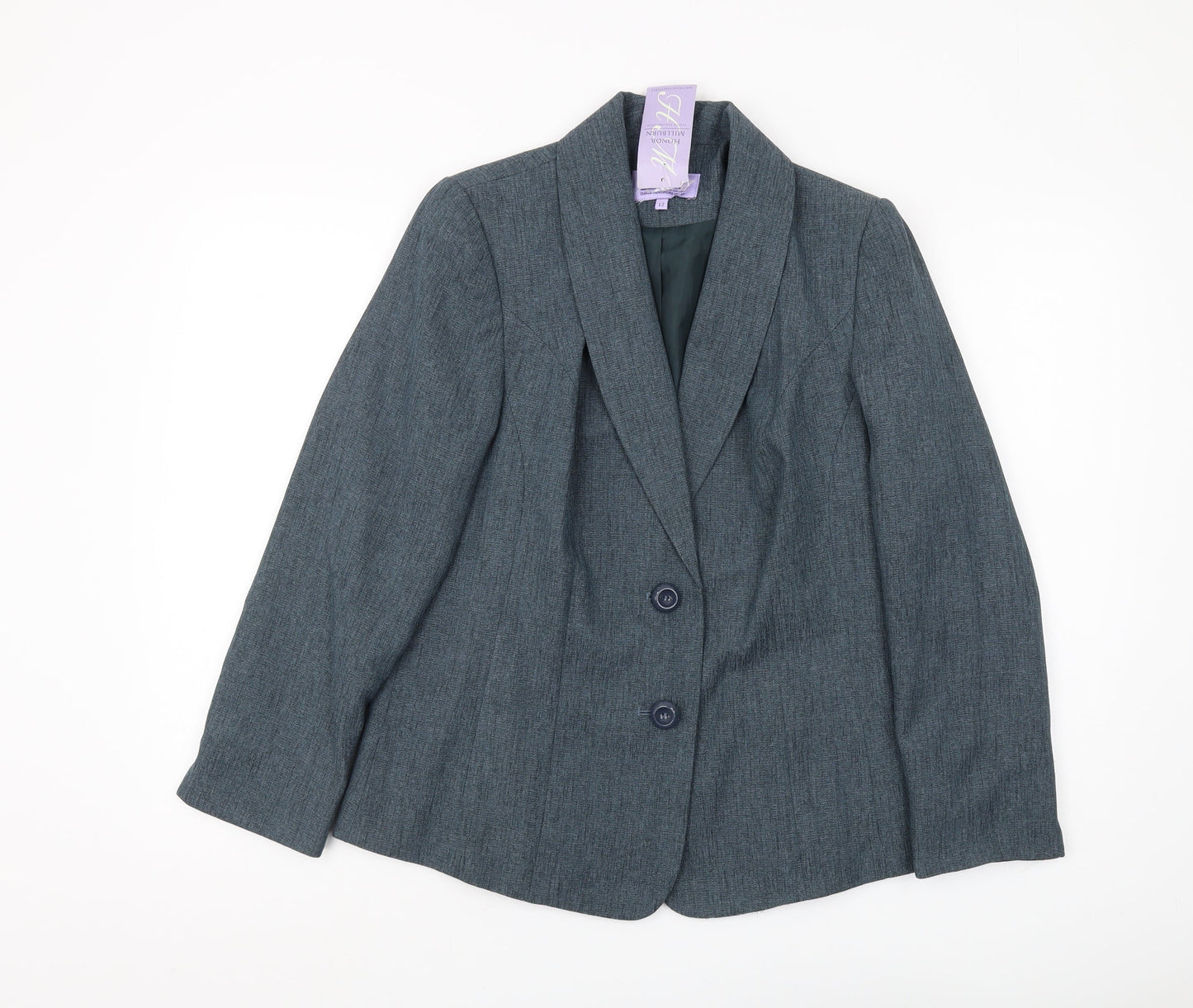 Honor Millburn Grey Women's Blazer Size 12, Classic Style