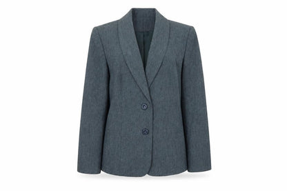 Womens UK Size 12 Honor Millburn Regular Grey Blazer