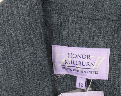 Honor Millburn Grey Women's Blazer Size 12, Classic Style
