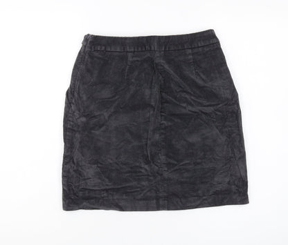 Banana Republic Women's Black Corduroy Skirt, Size 4