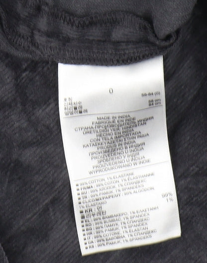 Banana Republic Women's Black Corduroy Skirt, Size 4