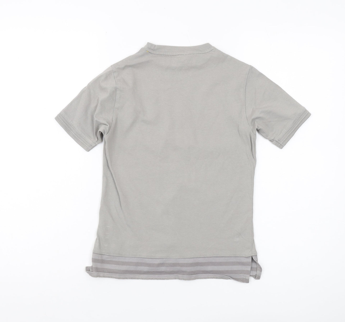 New Balance Boys Grey T-Shirt, 7-8 Years, Sports Style Casual