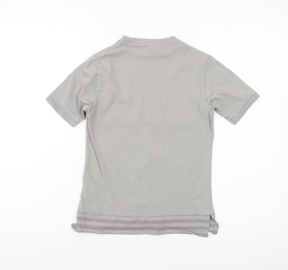 New Balance Boys Grey T-Shirt, 7-8 Years, Sports Style Casual