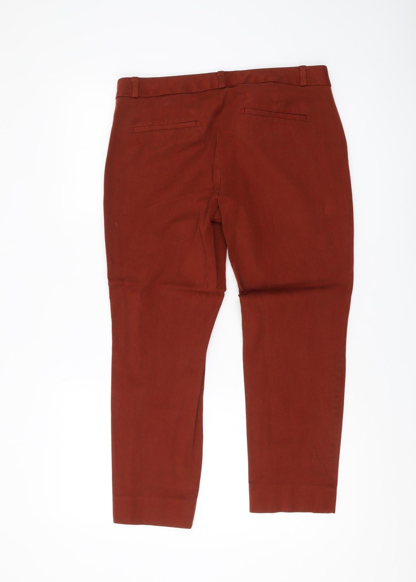 Banana Republic Women's Brown Cropped Trousers, Size 8