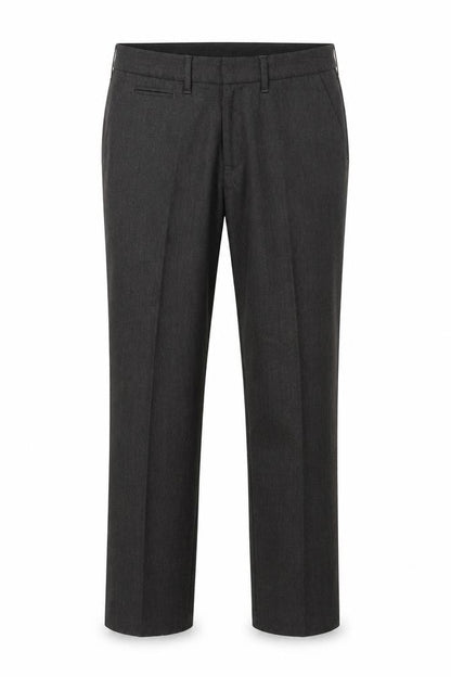 Mens UK Size M HUGO BOSS Regular Fit Dress Pants Grey Trousers