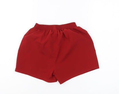 New Balance Boys Red Athletic Shorts 6-7 Years Football Style