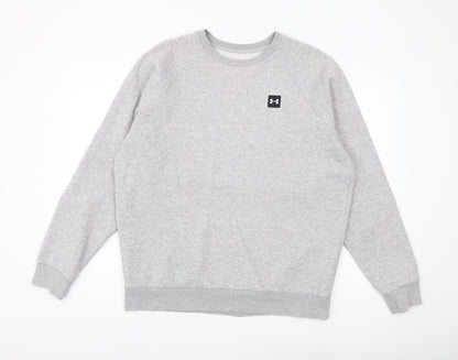 Under Armour Men's Grey Pullover Sweatshirt M