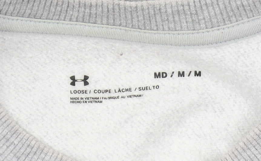 Under Armour Men's Grey Pullover Sweatshirt M